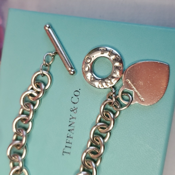 Tiffany Toggle Heart Bracelet (Blank) - Picture 3 of 7